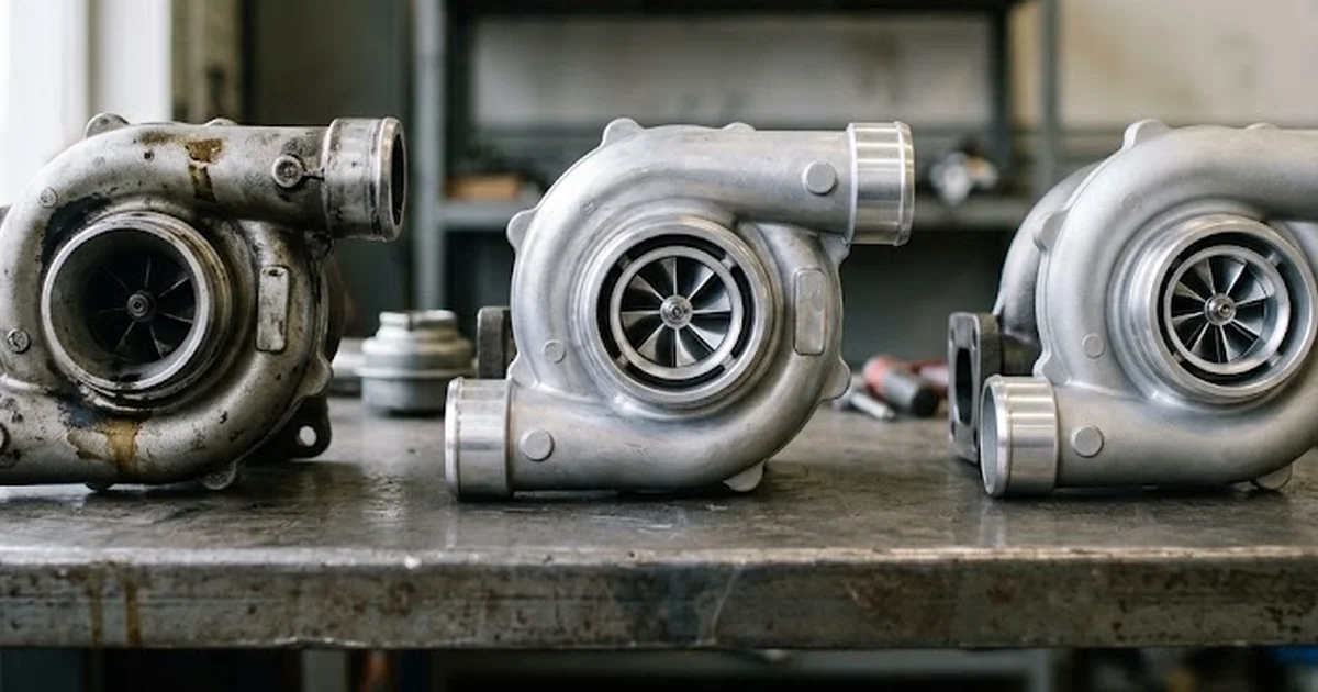Turbo échange standard : le choix entre pièce neuve