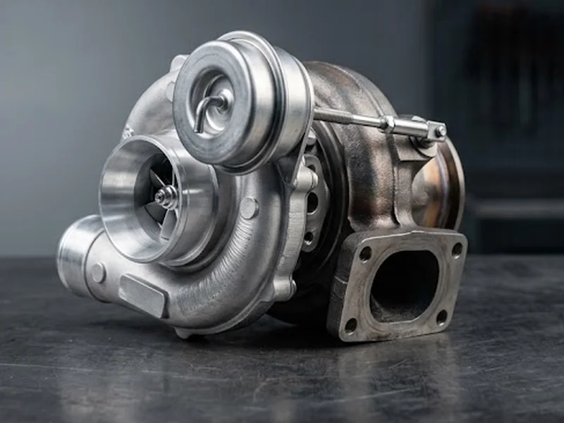 Volkswagen exchange turbocharger: compact variable-geometry diesel turbo with vacuum actuator